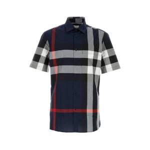 BURBERRY 자수 포플린 셔츠 8079592 A1960