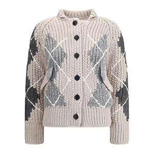 25 FW 에르마노설비노 아가일 패턴 니트 가디건 D475D303RUIU TP442234747