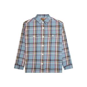 25 FW 휴먼메이드 플레이드 하트 버튼 셔츠 HM27SH004BL TP442270740