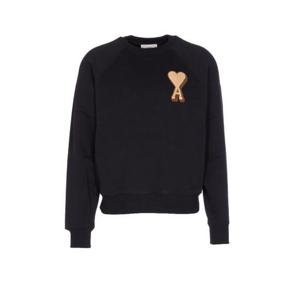 아미 알렉산드르 마티우시 후드 티셔츠 USW771 747001 Black