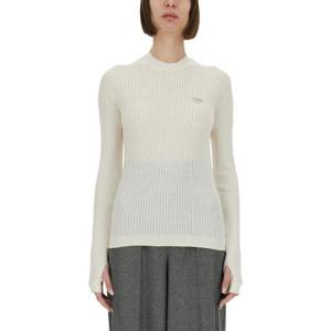FENDI WOOL AND SILK SWEATER FZXD07ATPPF08QQ