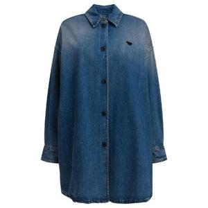 PRADA GFC06016PKF0V3N S OOO Denim shirt