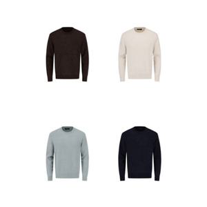 [ANDZ] 앤드지 25 FW 샤닐사 라운드 오버핏 스웨터  4종 1택(BHF4ER1103)
