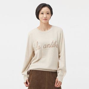 [빌드]BPFN505 Le. 울 블렌드 니트/빅사이즈/미시/여성/가을