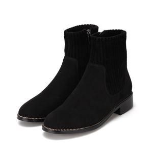 [바바라]바바라 염소가죽 시보리 여성앵클부츠 3cm_AAG851