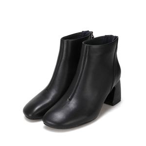 [바바라]바바라 소가죽 사각굽 여성앵클부츠 7cm_AAG806