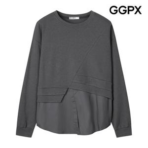 [지지피엑스]블라우스 레이어드형 티셔츠 GP9TS024F