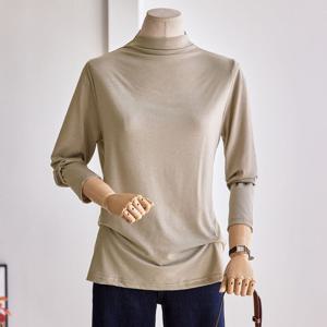 [커스텀에이블] 소프트 반목 긴팔 티셔츠_T2509TS126C