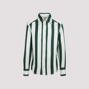 보테가베네타 긴팔 셔츠 771831 V3PW0 4469 ICEBERG DARK GREEN