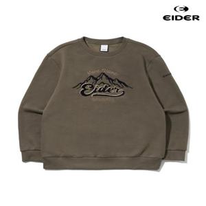 아이더 (DMW24258_E4) 남성 THE SWEAT (더 스웻) 긴팔 기모 MTM 티셔츠 (D/Beige)