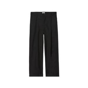 오베이 스트레이트 팬츠 142020261 BLACK