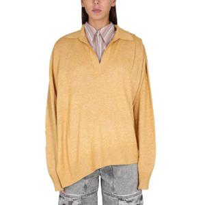 이자벨마랑 스웨터 PU0088 A1L47I10ST YELLOW