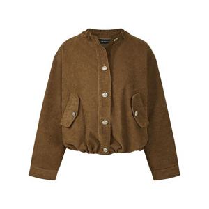 [인베스트]셔링 넥 골드 버튼 코듀로이 자켓_IN5F1JK1091