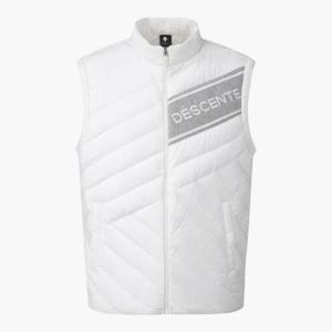 데상트골프조끼 TQT DP32MFDV91-BWTG 남성 경량 패딩 베스트 / Bright White