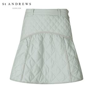 [세인트앤드류스] 여성 마름모 퀼팅 미디 큐롯 스커트 821B3PC368_MT