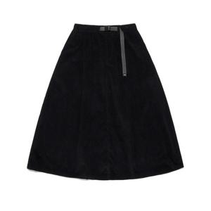LEE 코듀로이 플레어 벨트 스커트 B1 LE2504SR02 BK BE