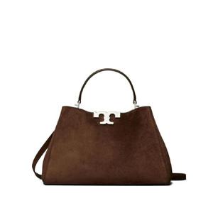 25 FW 토리버치 double T logo suede satchel 174278203 TP442811752