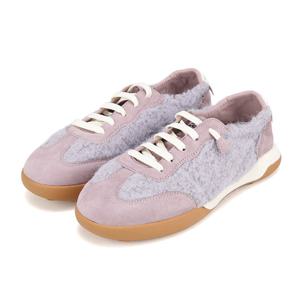 [25FW 신상]바바라 패브릭 플랫 쉐입 여성 스니커즈 2cm_BBI608