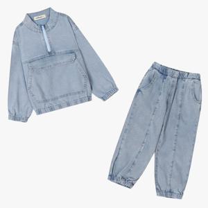 [밀리밤]찰랑데님아노락세트MLMS24360