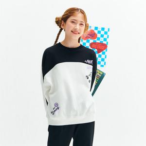 [오션스카이] [2color]여아 멀티 절개 배색 맨투맨 T-shirt