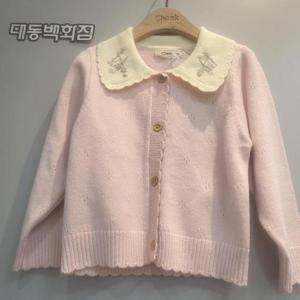 치크 DP01 봄꽃자수 단정가디건 CKCK2411G