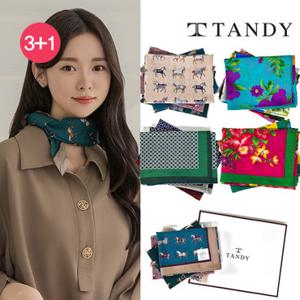 선물케이스동봉 [탠디] 더글홀스/면 손수건/스카프 (3개구매시 1개증정)
