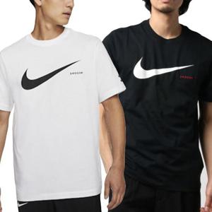 [나이키] 더블 스우시 숏슬리브 남녀 공용 반팔티셔츠 NSW 크루 클럽 스탠다드 CK2253