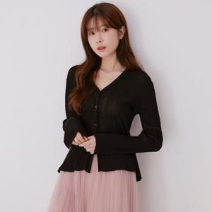 [로엠]골지 긴팔 가디건(2colors)_RMCKE24R15