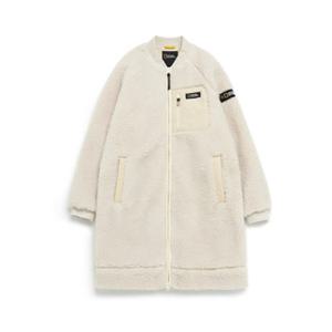 내셔널지오그래픽키즈 N214KFT160 웨이젤라 플리스 롱 집업자켓  LBEIGE