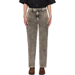 25 FW 바레나 남성 그레이 가자라 올사르 데님 진 232313M186000