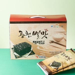 [작심밀도]산지직송 별맛 광천재래김(전장용김 20봉)