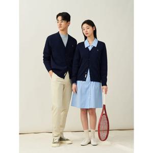 [빈폴멘] [Essential] 코튼 베럴비 카디건  네이비 (BC515AE10R)