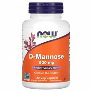 나우푸드 (나우 푸드) 나우 Foods, D-마노스, 500mg, 베지 캡슐 120정