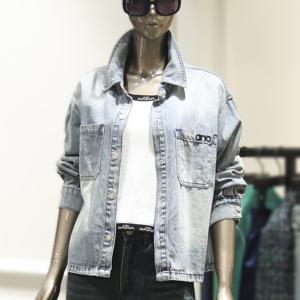 [알렉시스엔] 제시뉴욕 워싱 데님셔츠 ADW5NSDB6300
