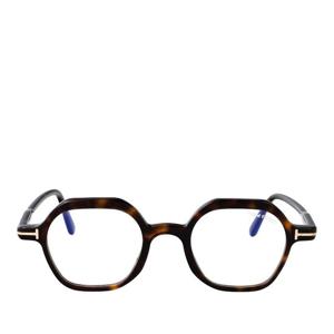 톰포드 토르토이즈쉘 지오메트릭 안경테 FT5900 B 052 46
