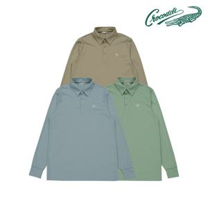 [크로커다일] 냉감 나일론 혼방 카라 티셔츠 CDAABTS1453