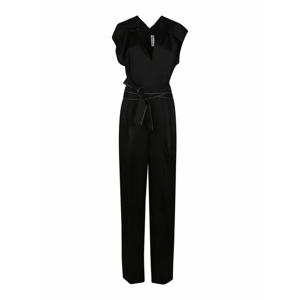 [VICTORIA BECKHAM] 라프리마 여성 점프수트 드레이프 플리츠 디테일 1225WJS006380A1 블랙 /8