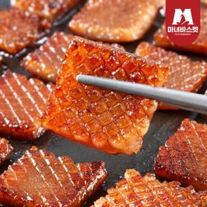 [16시전주문 당일발송] 콜라겐 가득 불판 위 별미 국내산 벌집돼지껍데기 500g