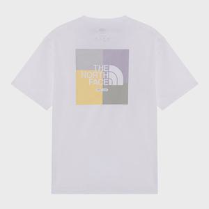 [노스페이스 화이트라벨]컬러 픽 EX 반팔 라운드티 NT7UR24K_WHT