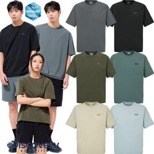 [디스커버리] 2025SS 여름 DXTR7A053 남여공용 프레시벤트 폴튼 트레이닝 반팔 티셔츠