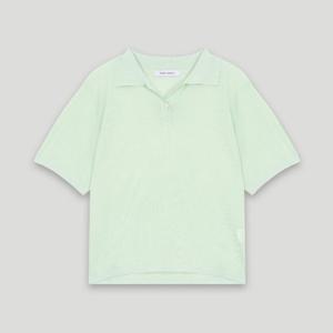 [코데즈컴바인] 카라넥 원버튼 반팔풀오버 (CKB-PU387W5)