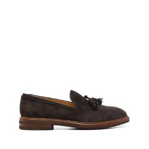 25 FW Brunello Cucinelli 태슬 디테일 스웨이드 로퍼 MZUPEAK791C7284 TP432301620