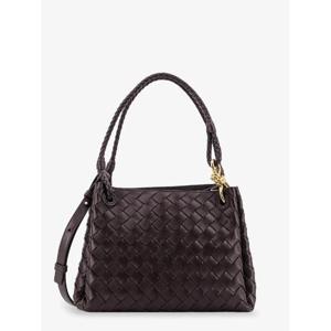 BOTTEGA VENETA Parachute leather shoulder bag with Intrecciato motif and Knot detail 835921