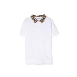 버버리 반팔 티셔츠 8105571 A1464 White