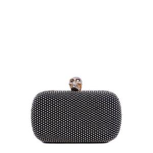 Alexander McQueen 해골 장식 클러치 백 28707595KQG5Z 1000 TP944433227