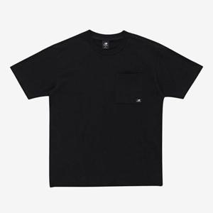 [뉴발란스]매장판 남성 ESSENTIALS REIMAGINED 포켓 반팔티 블랙 NBNED2S101-19
