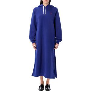 랄프로렌 코튼 블렌드 플리스 후드 원피스 211972699 002
