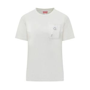 겐조 반팔 티셔츠 FF52TS1504SG 02 OFF WHITE