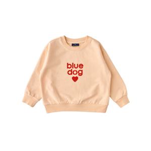 블루독스튜디오 [블루독](OR)에션셜하트스웨트셔츠(25A7533451) 25가을상품 여아맨투맨