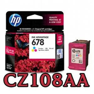 HP CZ108AA (NO.678) (칼라/어드밴티지정품잉크/150매/Y)